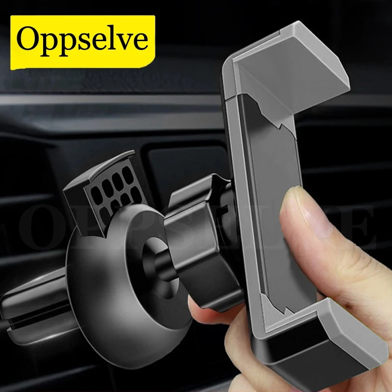 

Car Phone Holder For iPhone 14 XS Max X Samsung S10 S9 Air Vent Mount Car Holder For Phone in Car GPS Mobile Phone Holder Stand