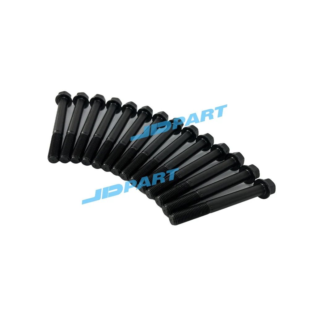 Отличное качество 14 шт болт головки цилиндра D950 для дизельных двигателей Kubota