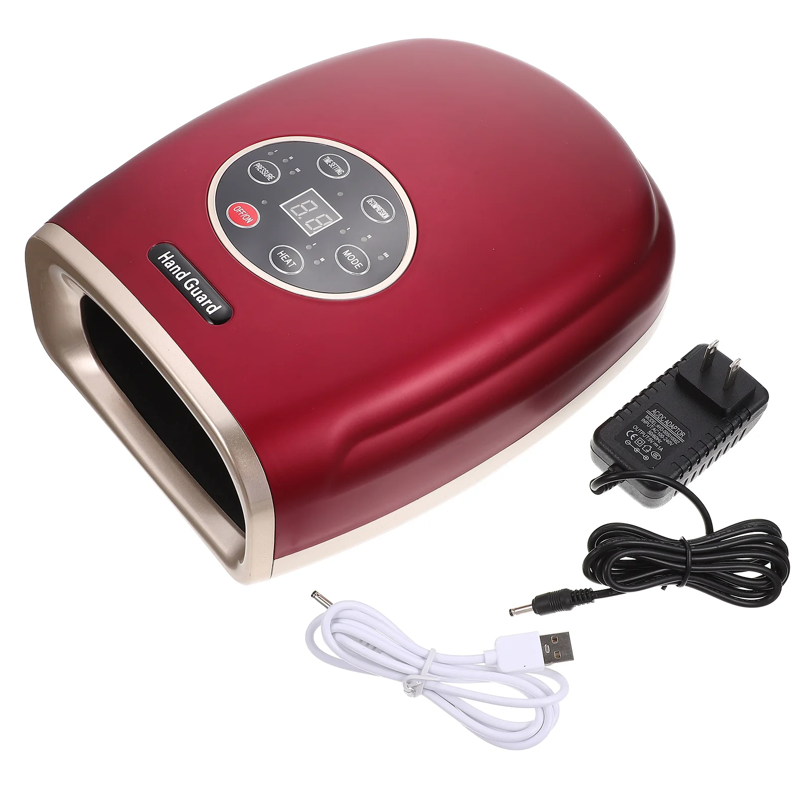 

1 Set Heating Machine Hand Muscle Stimulator Comfortable Hand Hand Massaging Equipment for Adults