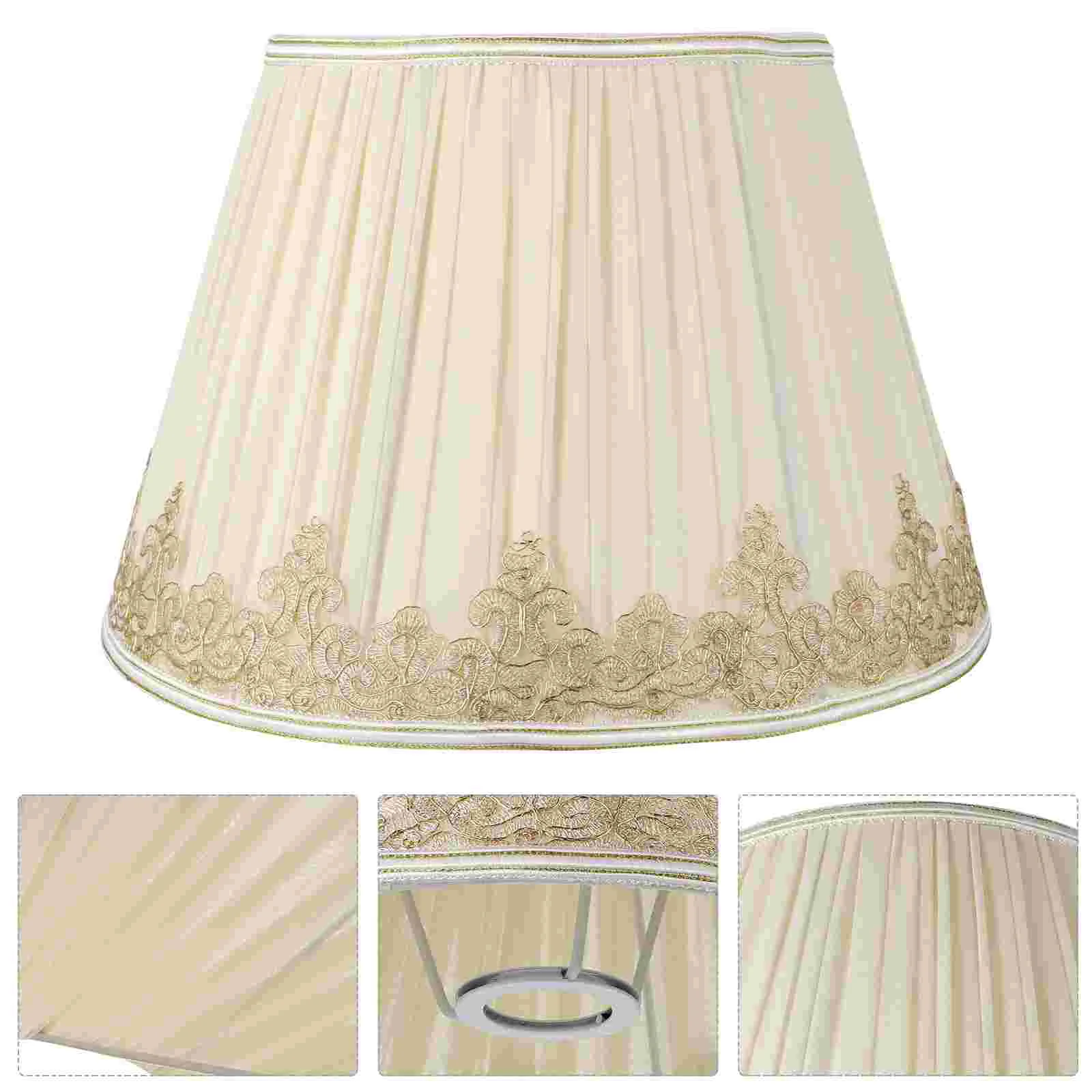 

Lampshade Ceiling Cover Chandelier Dustproof Cloth Shades Fabric Durable Vintage Home Decor Covers spotlights