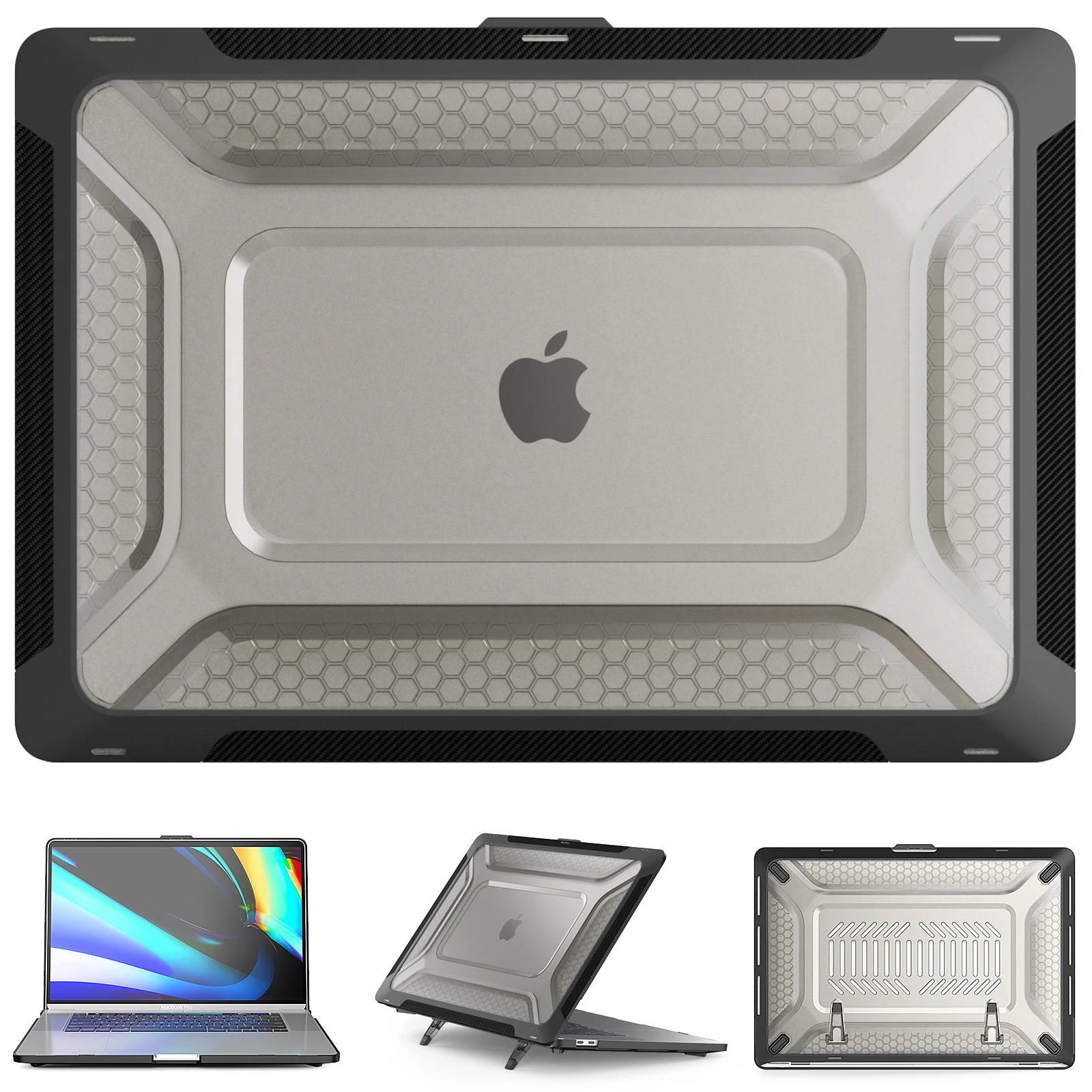 Новинка чехол для MacBook Air 13 (2020 выпуск) A1932 A2179 тонкий прорезиненный бампер из ТПУ UB
