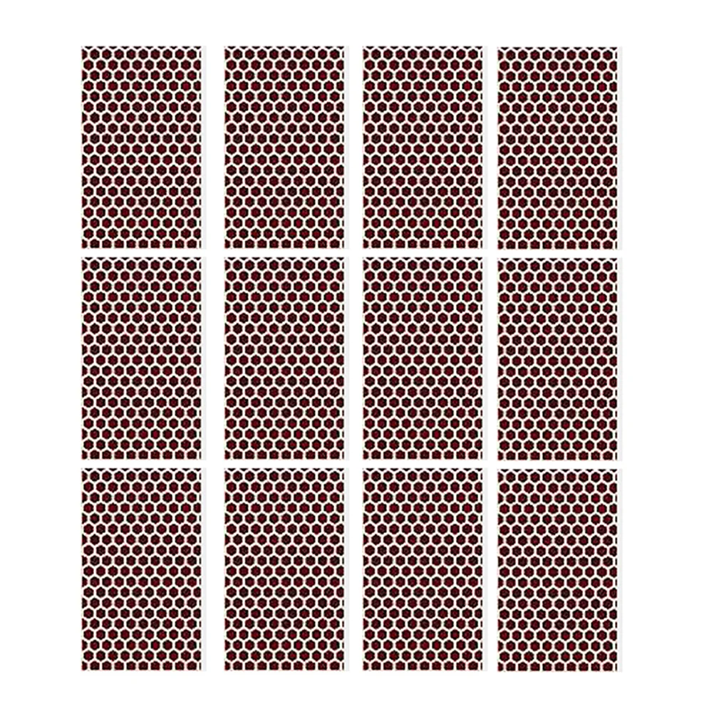 

12 Sheets Match Scraping Paper Camping Match Scraping Tool Camping Supplies Match Striker Sheets