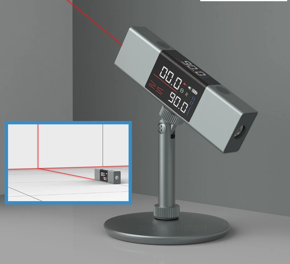 

2022 Portable Laser Angle Level Measurement Marking Instrument Dual Laser Projection line Device Waterproof For Home Professiona