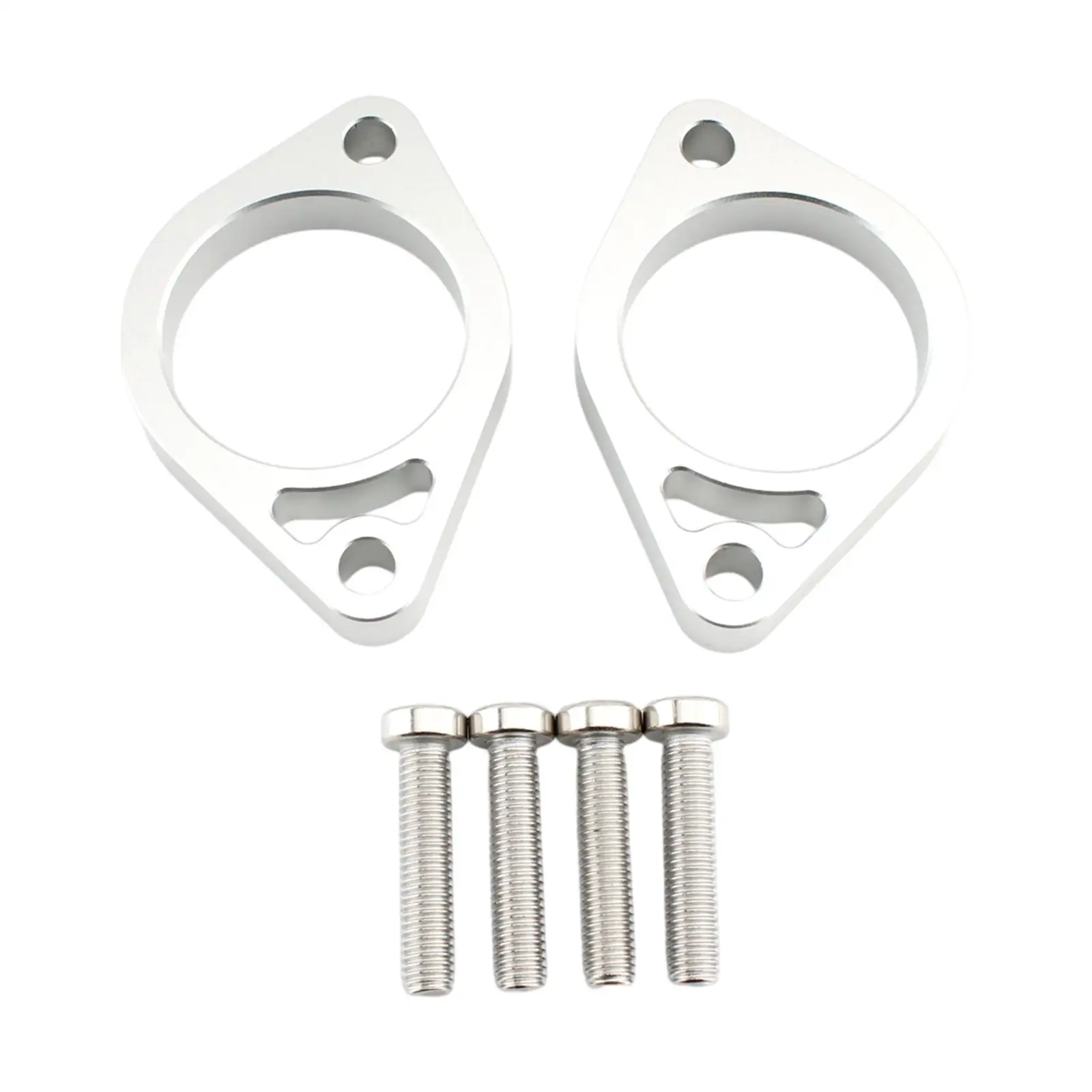 

2Pcs Handlebar Risers Aluminum Alloy Motorbike Bar Brackets Adapter 15mm