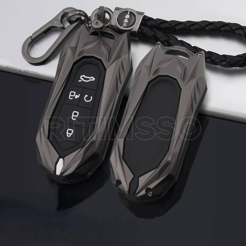

Zinc Alloy Car Key Bag Shell for GAC Trumpchi Aion S Aion V Charm 630 Lx Female Ia5 Legend Aions