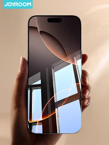 Joyroom 1/2/3 шт. HD стекло для iPhone 16 15 14 13 12 Pro Max Защитная пленка для экрана Полноэкранная защита закаленного стекла для iPhone