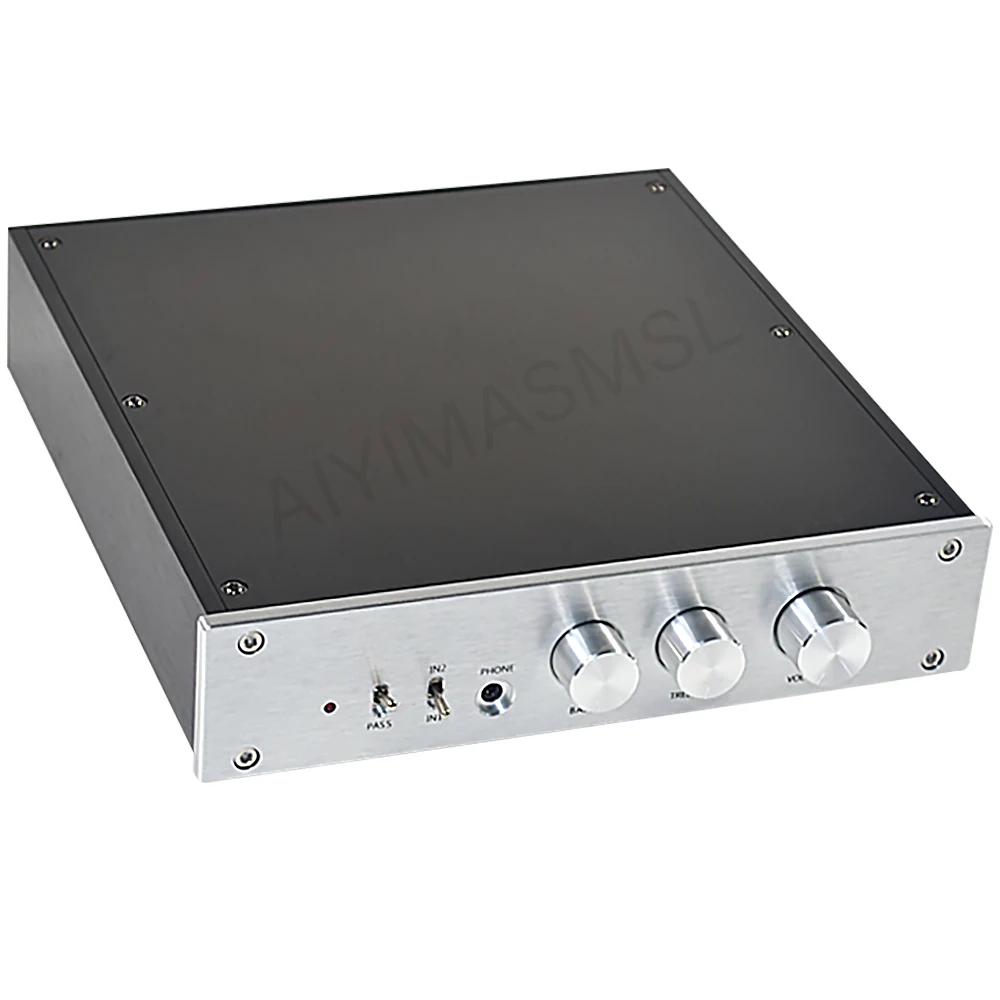 

AIYIMA SMSL AV2 HiFi 2-channel input tone preamp with direct amp DIY ALPS27 OPA2604 op amp bile flavor Preamplifier Amplifier Au