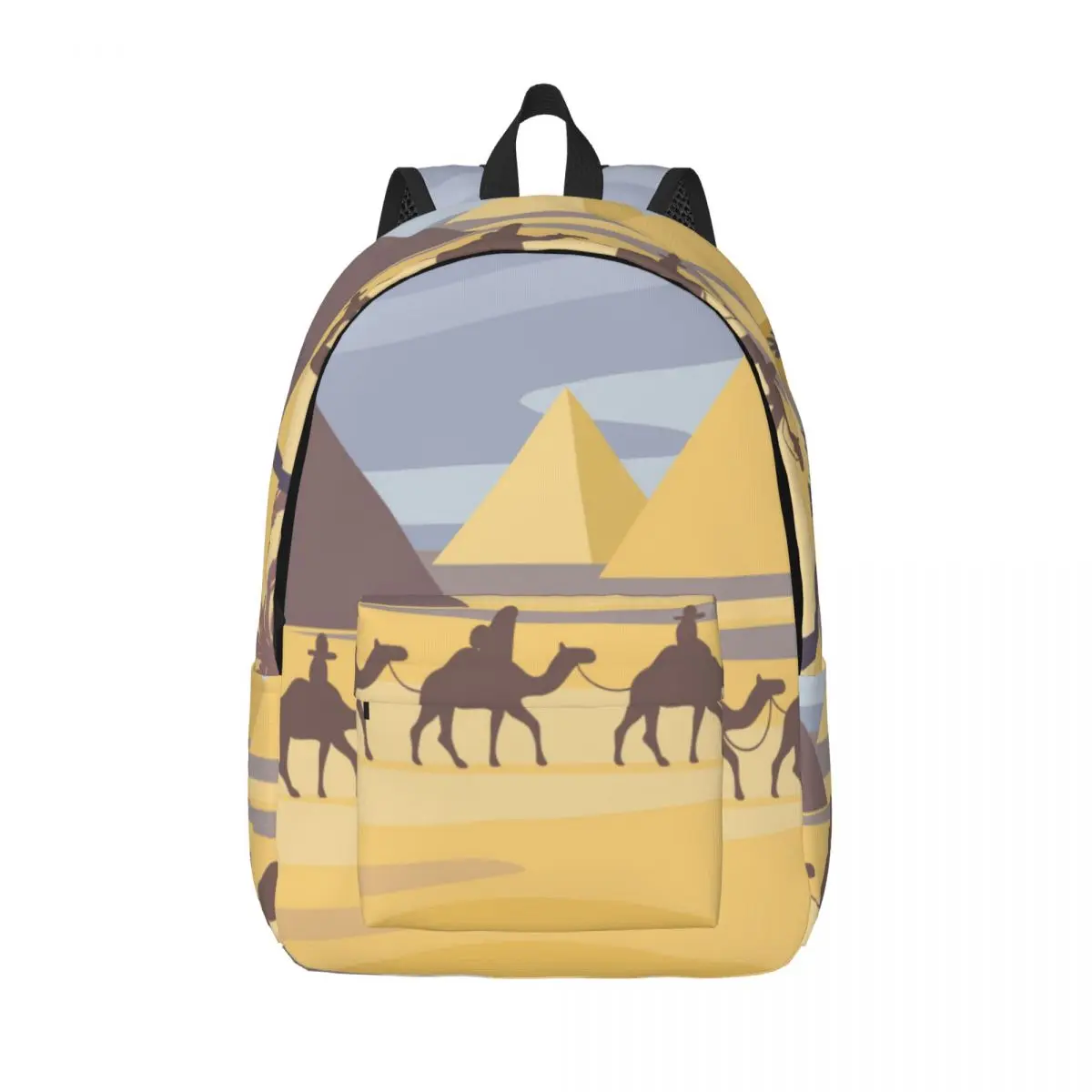 

Рюкзак с египетскими пирамидами для мужчин и женщин, вместительный школьный ранец для ноутбука