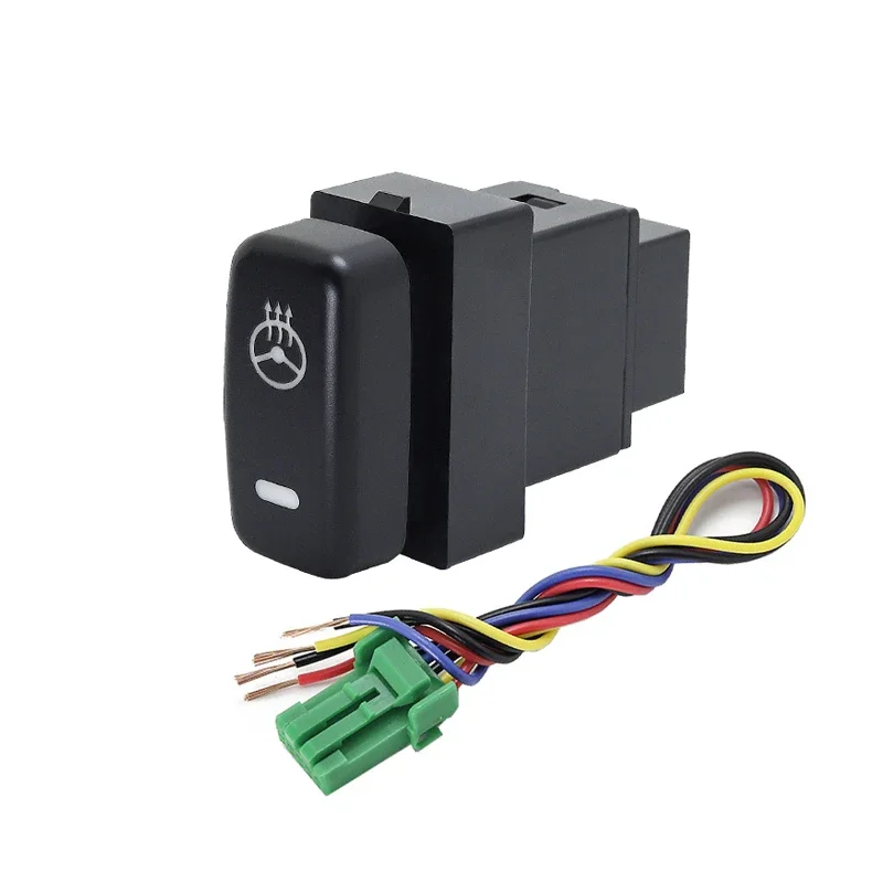 

Обогрев руля автомобиля, обогрев руля, переключатель обогрева заднего вида с проводом для Mitsubishi Pajero Wings для Mitsubishi Lancer EX