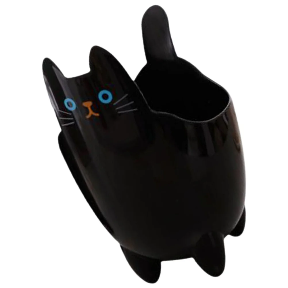 

Cartoon Cat Shape Table Trash Can Desktop Trash Can Desk Garbage Can for Home