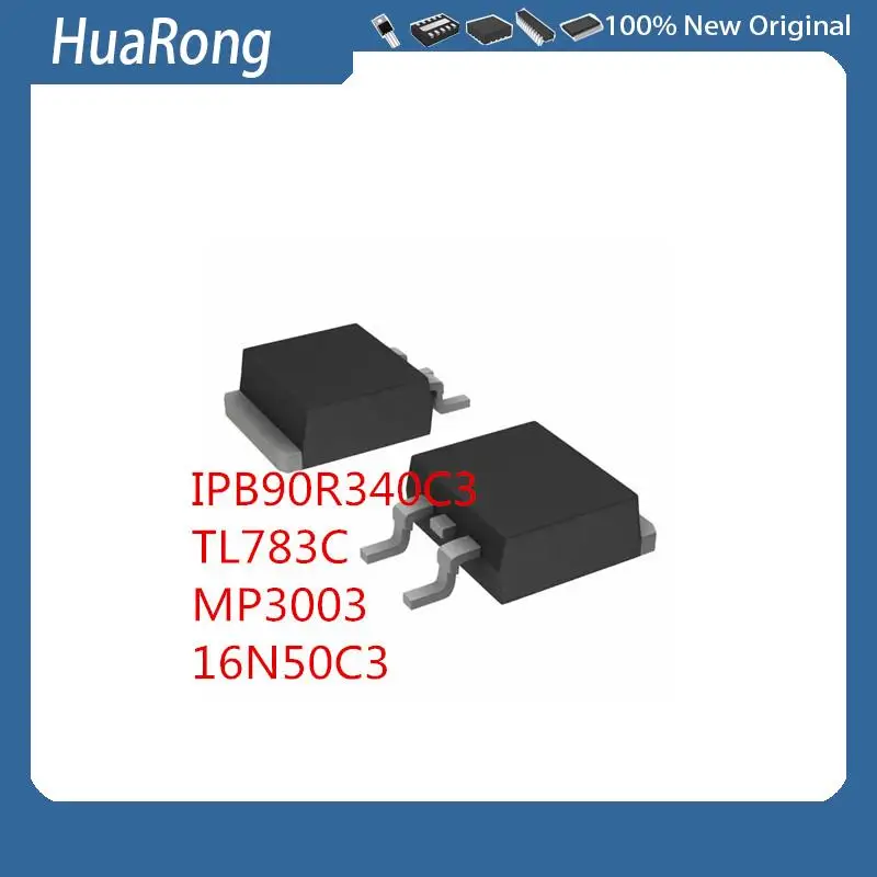 10 шт./партия, IPB90R340C3 9R340C TL783C TL783CKTTR MP3003 16N50C3 SPB16N50C3 TO-263