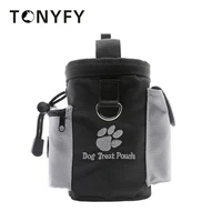 pet storage bag portable training waist bags dog cat train food water storage bag camping pet pouch bag outdoor supplies