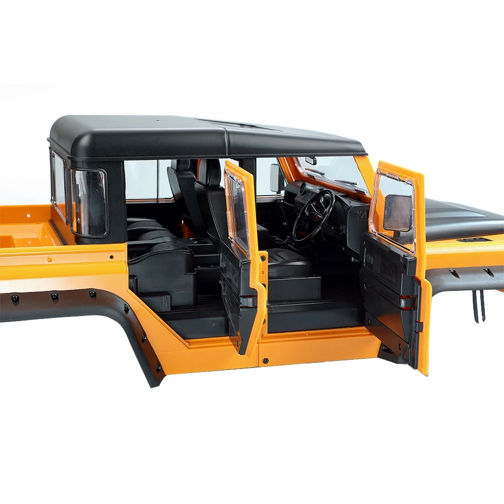 313 мм 12 3-дюймовая колесная база D130 Defender Pickup Body Shell для 1/10 RC гусеничного автомобиля