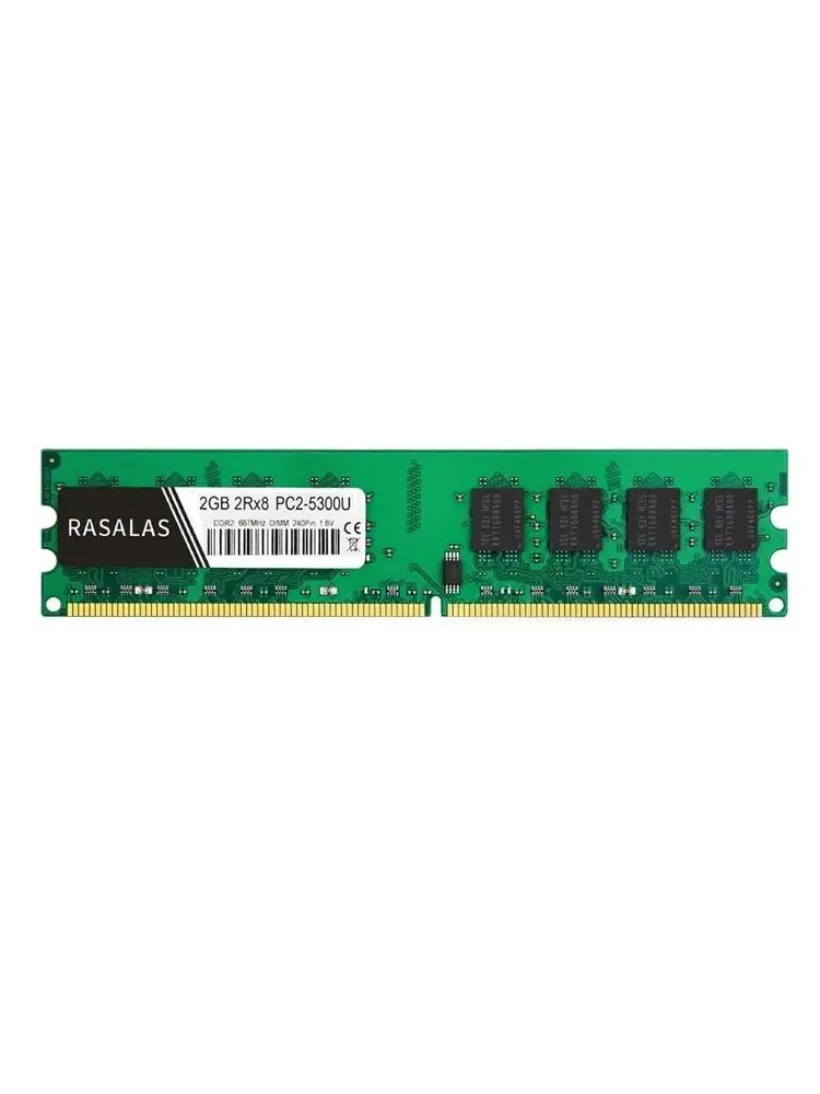 Оперативная память для настольного ПК Rasalas 2 Гб 2Rx8 DDR2 667 МГц 800 МГц Оперативная память для настольного ПК Rasalas 2 Гб 2Rx8 DDR2 667 МГц 800 МГц