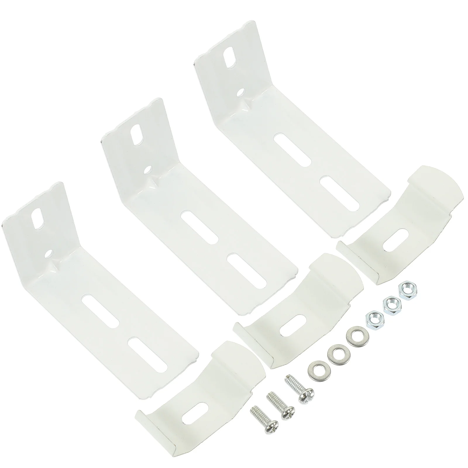

Component Vertical Blind Headrail Brackets Curtain Rods Blinds Track Mounting 1/2 Extension