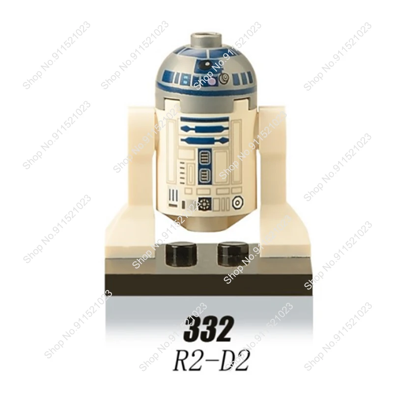 Hasbro R2-D2 Building Blocks C-3PO General Grievous R4-P17 K-2SO IG88 Battle Buzz Droid Star Bricks Action Figures Christmas Toy
