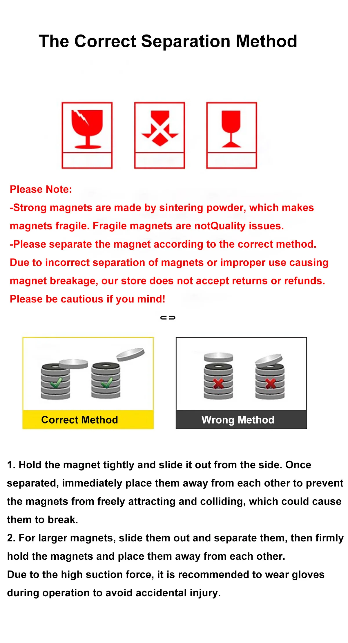 Круглый магнит 5x8 6x8 8x8 10x8 12x8 15x8 20x8 25x8 30x8 мм Неодимовый N35 Постоянный NdFeB