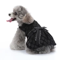 fashion new cute elegant girl dog pet clothes dress dog wedding dress tuxedo cat dog pet evening dress puppy clothes girl