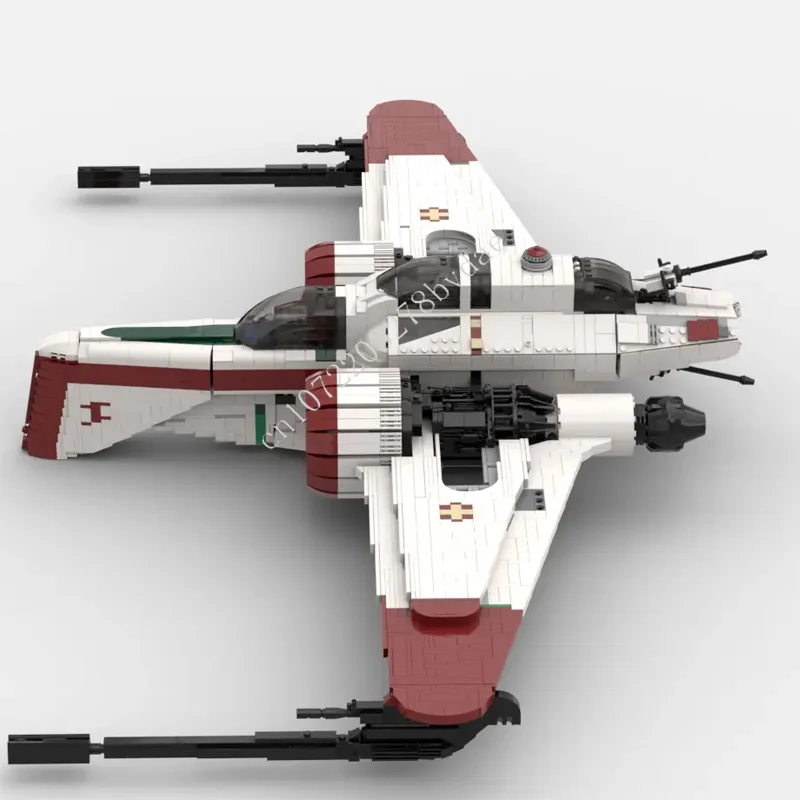 Фото Конструктор 4561 деталь: Модель космического корабля ARC-170 Starfighter для космических войн, военная модель, архитектурный конструктор, развивающая игрушка, подарок №1