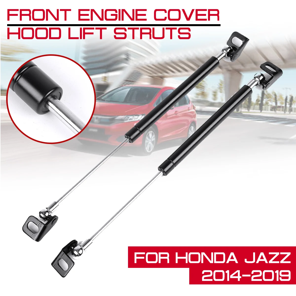 

Front Engine Cover Hood Shock Lift Struts Bar Support Arm Rod Hydraulic Gas Spring For Honda For Jazz 2014 2015 2016-2019