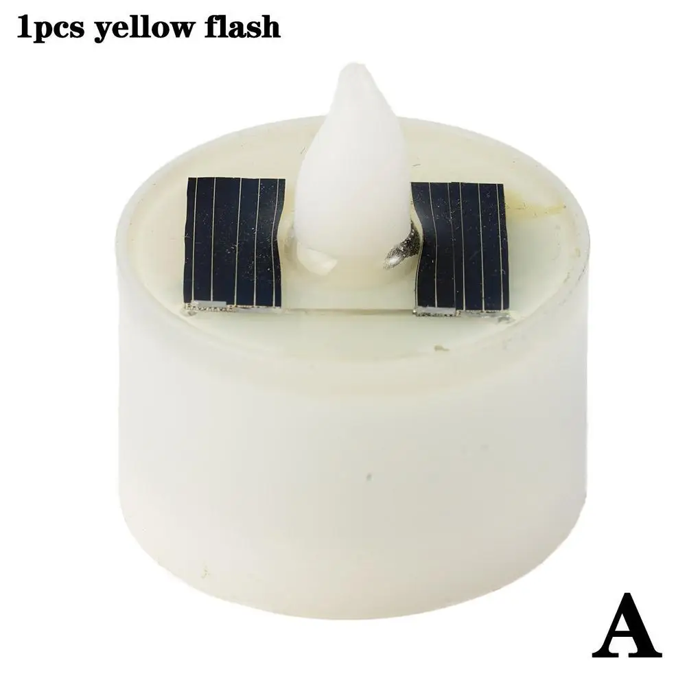 

Солнечная чайная лампа-свеча белая