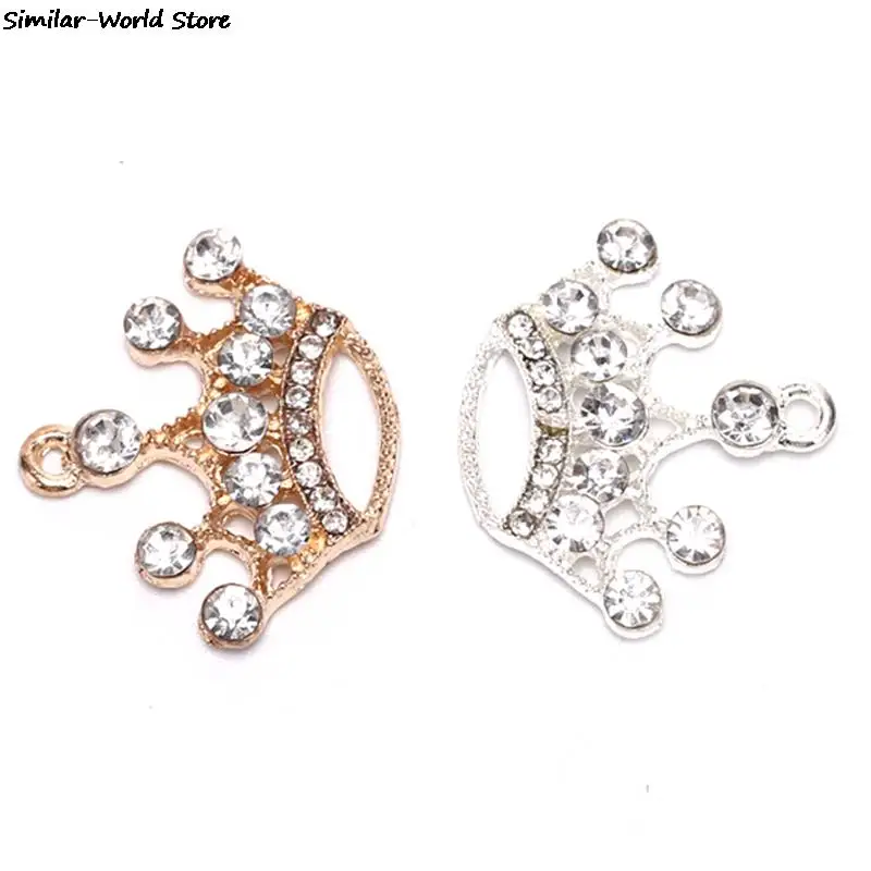 10 шт./набор подвески в виде короны