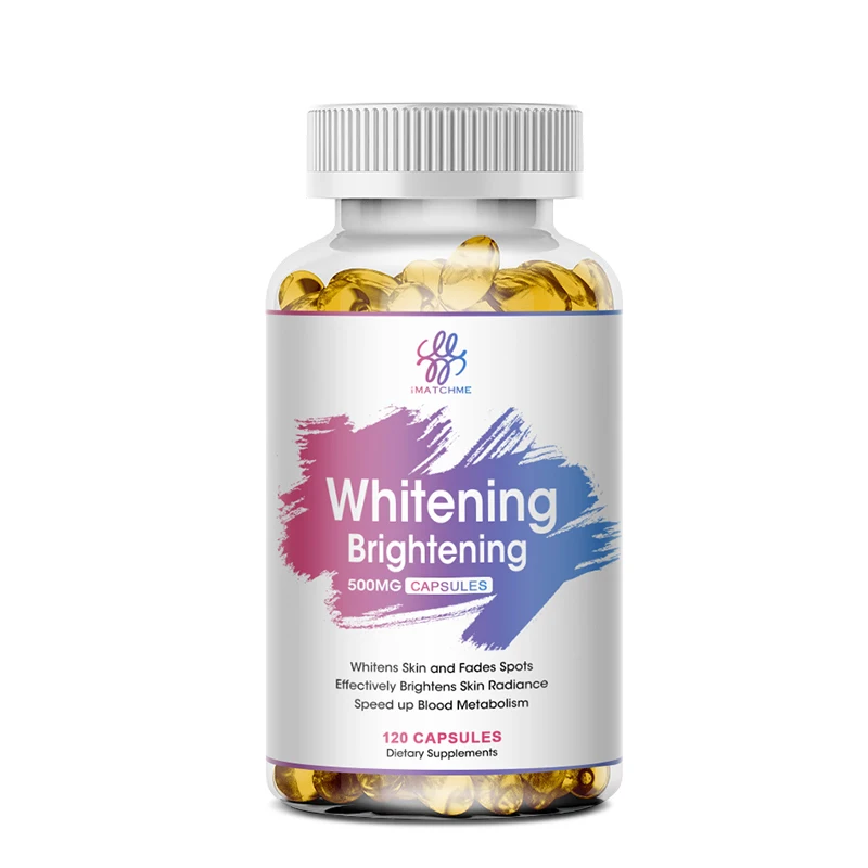 120 капсул пищевой глютатион отбеливание коллагена капсулы сыворотка кожи крем