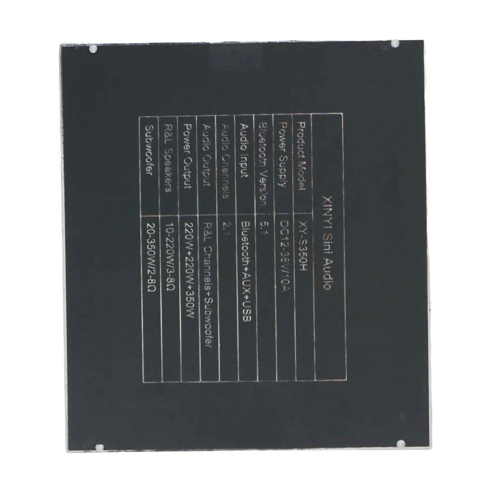 XY-S350H 2 1-канальный TPA3251 Плата усилителя мощности Bluetooth Сабвуфер с высокими басами