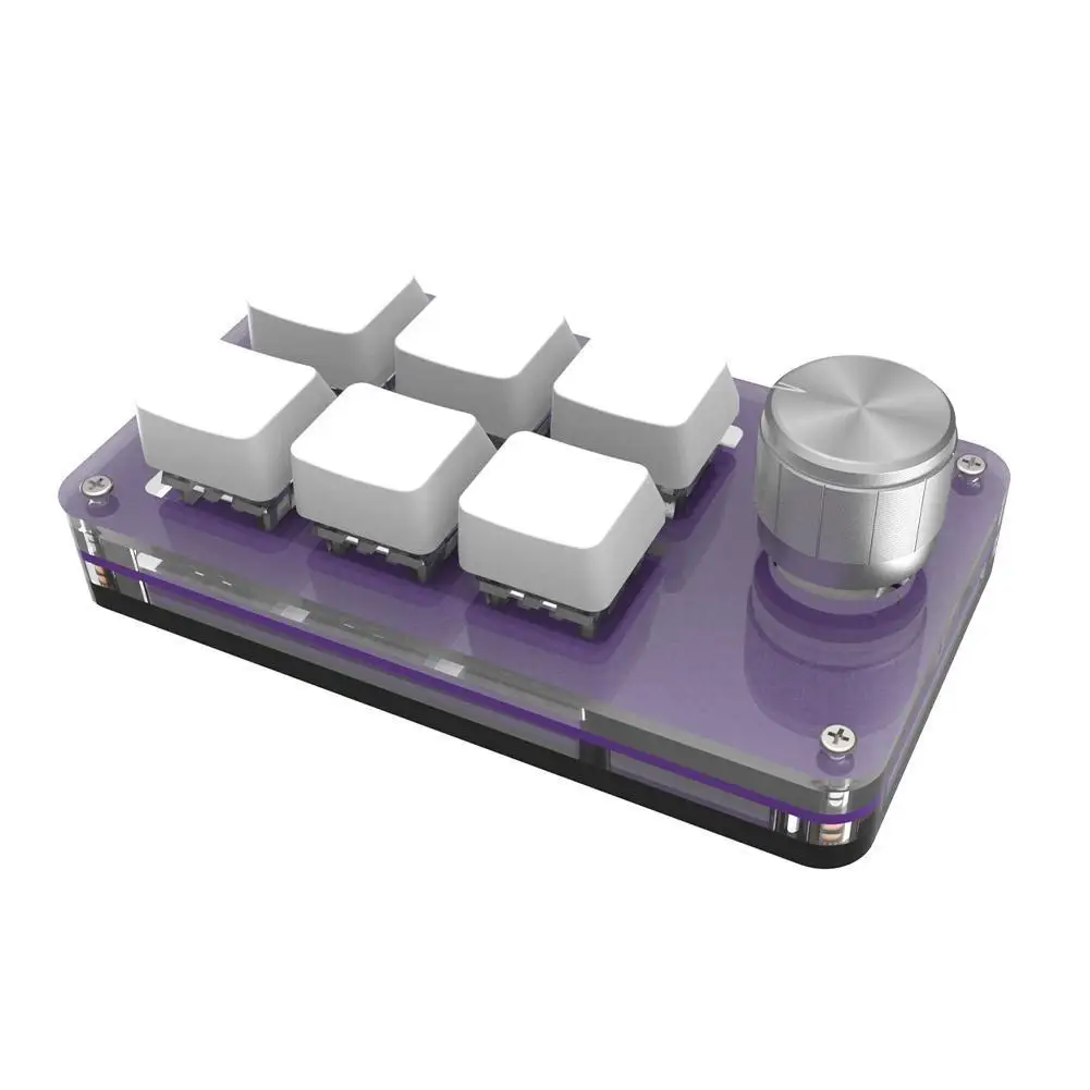 

2022 New DIY Amusingkeypad Mini Cheery Switch Gaming Programmable Mechanical Keyboard USB Axle Arabic Keyboard