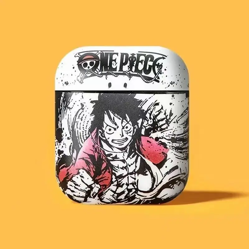 

Bandai One Piece Monkey D. Luffy Boa Hancock мультяшный чехол для наушников Airpods 1 2 3 Pro Беспроводная Bluetooth гарнитура Чехол аниме