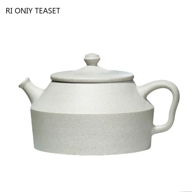 

180ml Yixing Purple Clay Teapot Master Handmade Tea Pot Raw Ore White Mud Beauty Kettle Chinese Zisha Tea Set Customized Gifts