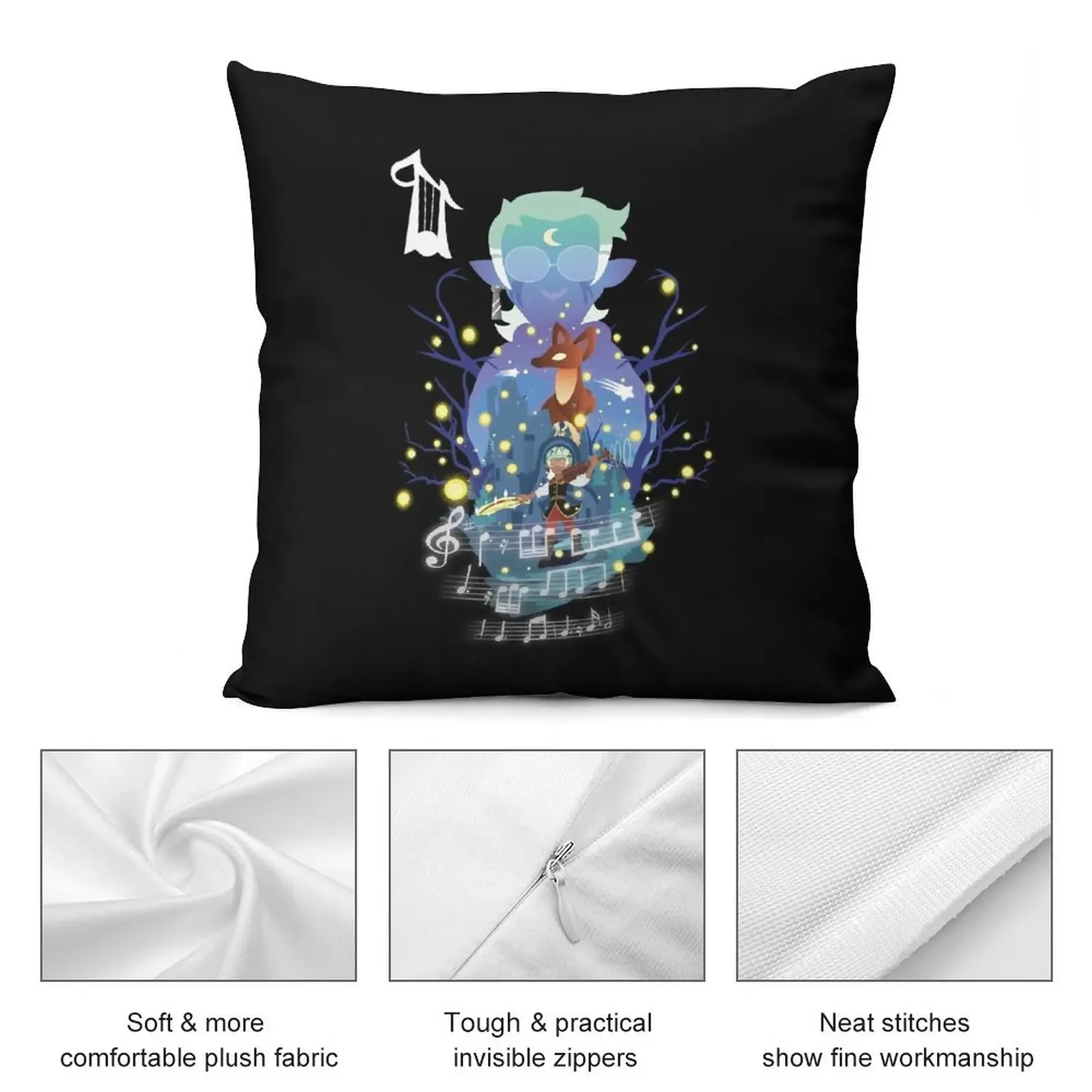 Raine Whispers волшебство Predifer ведьма luz noceda amiity blight bard coven Xo Wellness - Throw Pillow