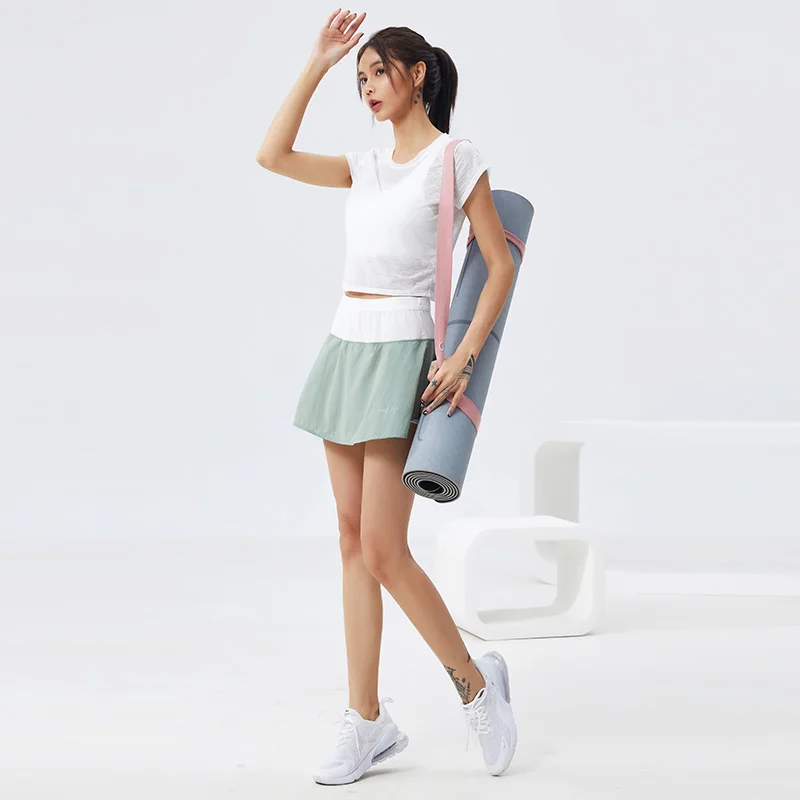 Translucent Cutout Breathable T Shirt Summer New Short Sleeve Loose Run Gym Workout Crop Tops Women Yoga Fitness Sports Shirts