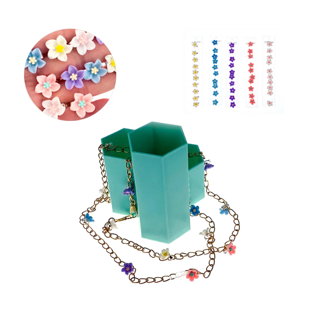 

10 шт., заколки для волос с маленьким цветком