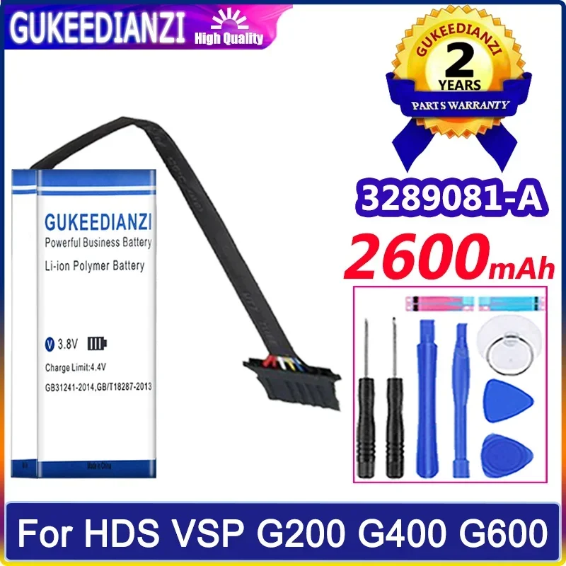 Аккумулятор GUKEEDIANZI для HDS VSP G200 2600 мАч