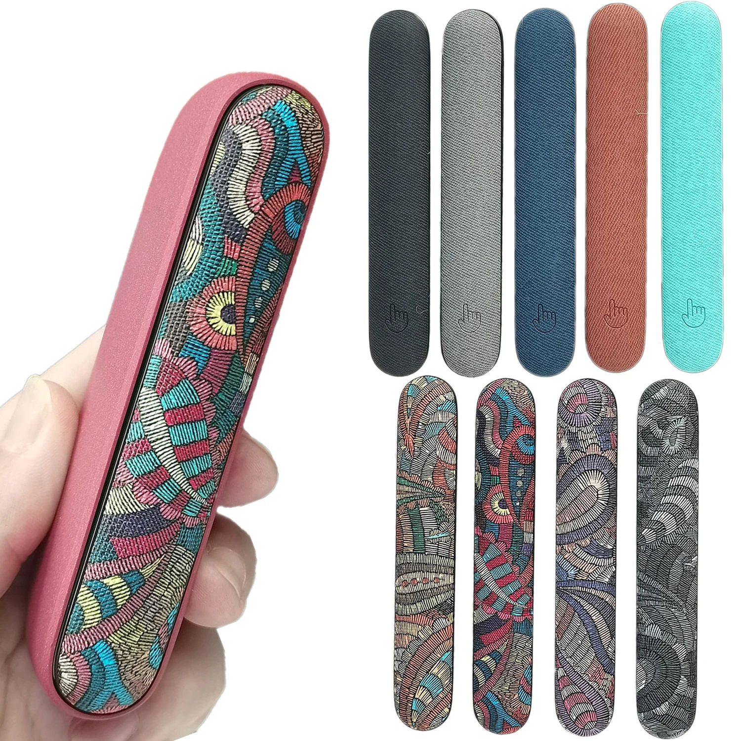 

JINXINGCHENG Decoration Replaceable Side Cover for IQOS ILUMA Funda Door Cover for ICOS ILUMA E Cig for iquos 4 Cigarette Case