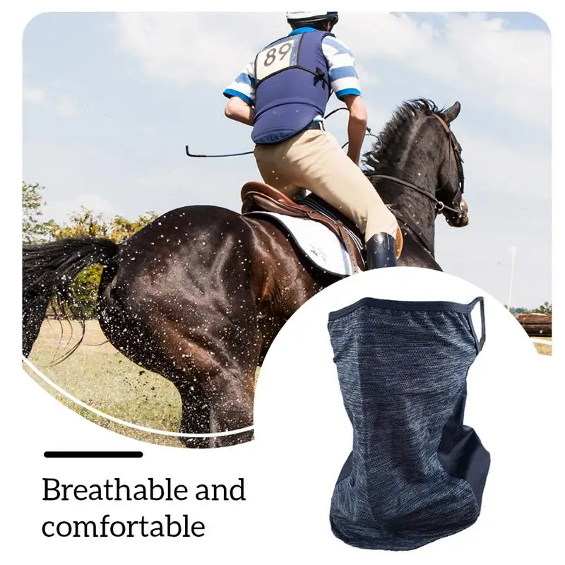 Мужская и женская маска для велоспорта дышащий Шарф лица с подвесным ушком охоты