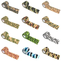 army adhesive outdoor hunting shooting tool camouflage stealth tape waterproof wrap durable roll hunting stealth sports bandage
