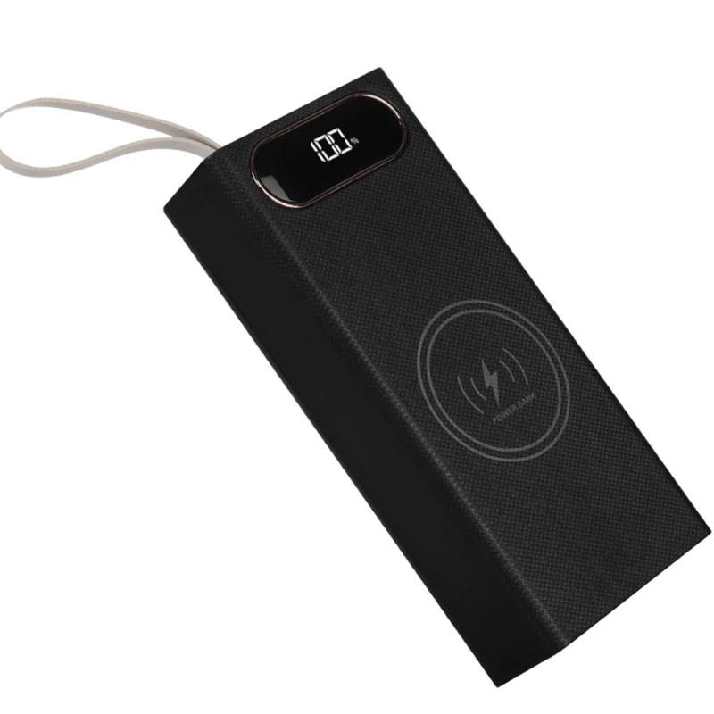 Внешний аккумулятор 16x18650 для планшетов с двумя USB-портами 22 5 Вт быстрая зарядка 3 0