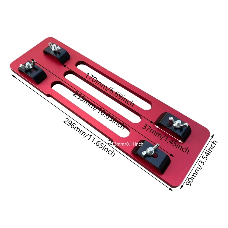 Регулируемая опорная плита режущего станка направляющие для