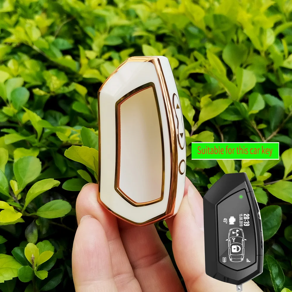 

Для Pandora DX-90BT DX-91Lora Россия Версия Двусторонний автомобильный пульт дистанционного управления 2-сторонний ЖК-дисплей с дистанционным управлением Автоматическая сигнализация Чехол DXL4950 Чехол для ключей из ТПУ