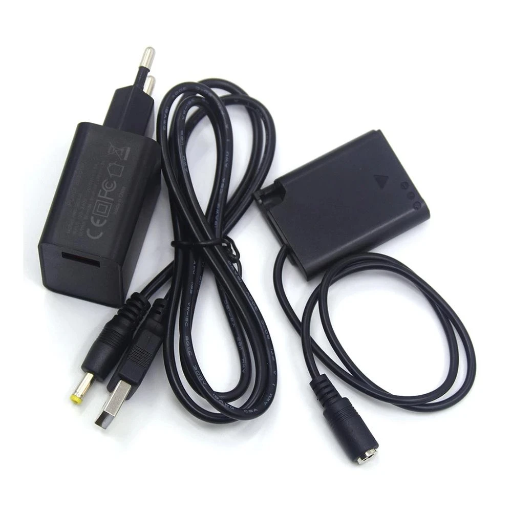 

USB-кабель + зарядное устройство QC3.0 + муляж аккумулятора ENEL23 EP-67A EP67A, соединитель постоянного тока для камер Nikon Coolpix P600 P610 P900s E700 S810C