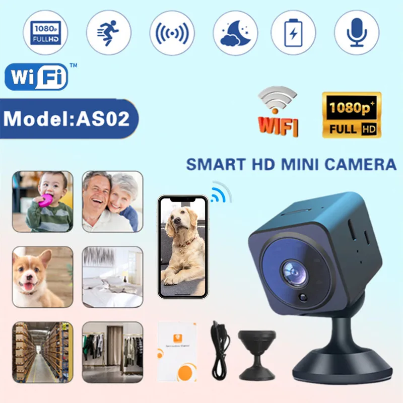 

Mini Camera WiFi 1080p HD Night Version Micro Voice Recorder Motion Camera Wireless Camcorders Video Surveillance IP Camera