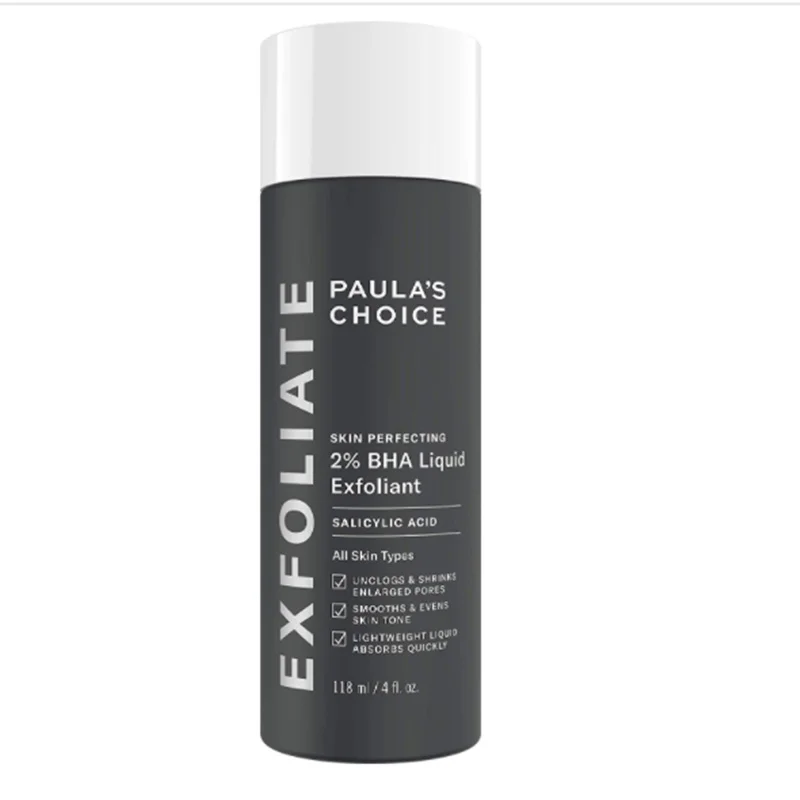 

Paulas Choice BHA 2% Salicylic Acid Liquid Facial Exfoliant Serum For Blackheads Enlarged Pores Wrinkles Fine Lines Care 118ml