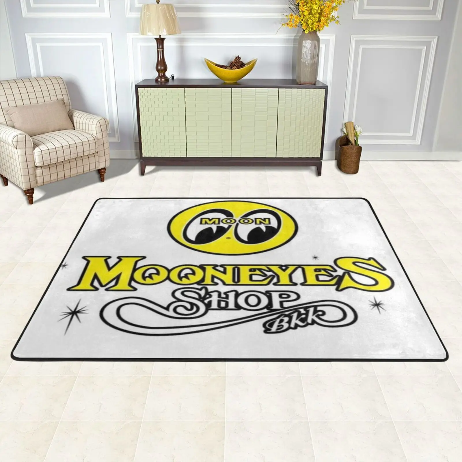 Декоративный коврик Mooneyes 2161 напольный для спальни молитвенный домашний декор