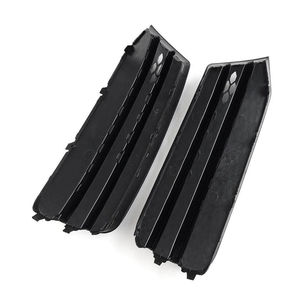 2 шт. черный автомобильный имперфорированный сотовый сетчатый передний бампер