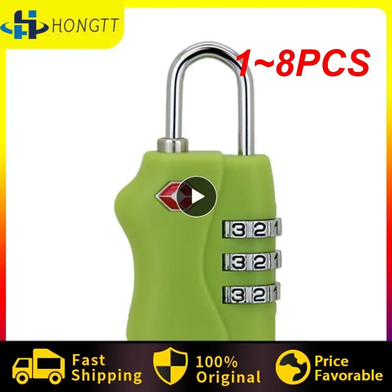 

1-8 шт., замок для багажа, 3 положения