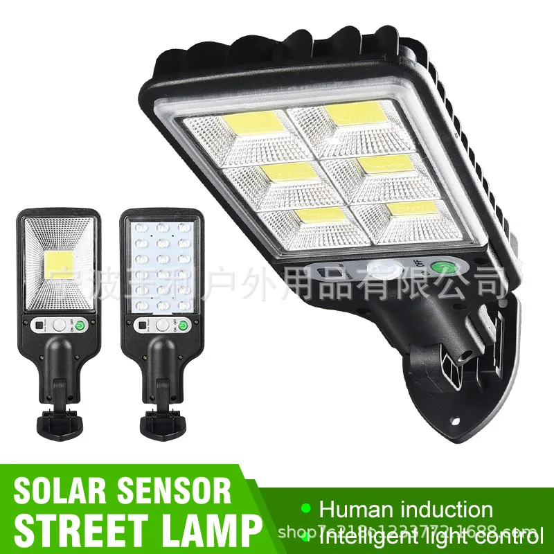 

New Solar Outdoor LED Garden Wall Light Human Sensor Garden Terrace Garage Door Waterproof Security Street Light