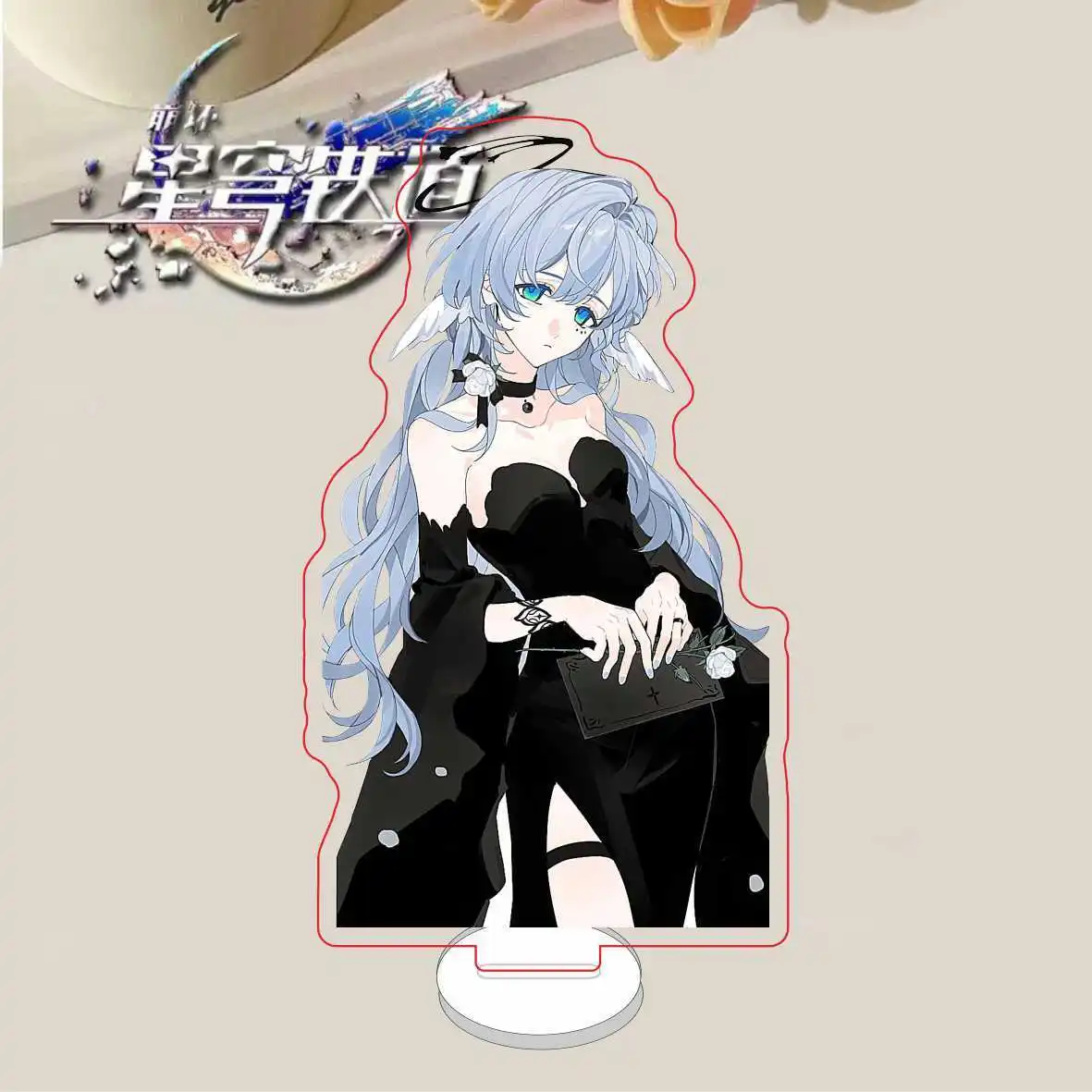 Акриловая подставка Honkai со звездами на железной дороге среднее соотношение цены