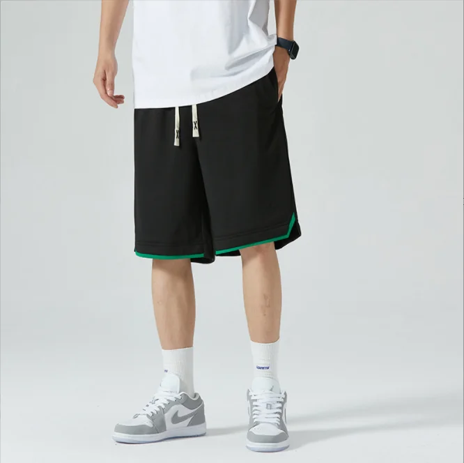 

2022 New Men Bodybuilding Shorts Man Summer Gyms Male Breathable Sportswear Jogger Short Pants
